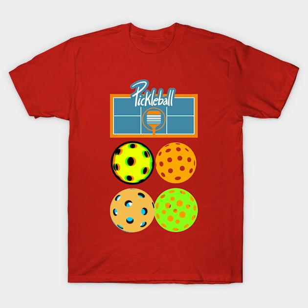 Pickle Ball 27 T-Shirt by CasualTeesOfFashion